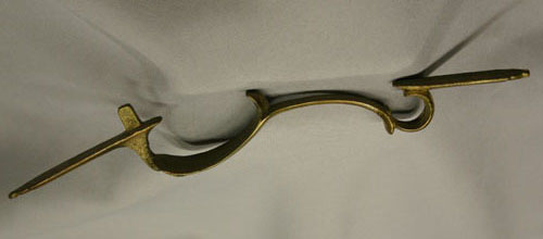 Early Flint Fowler Trigger Guard Side Profile